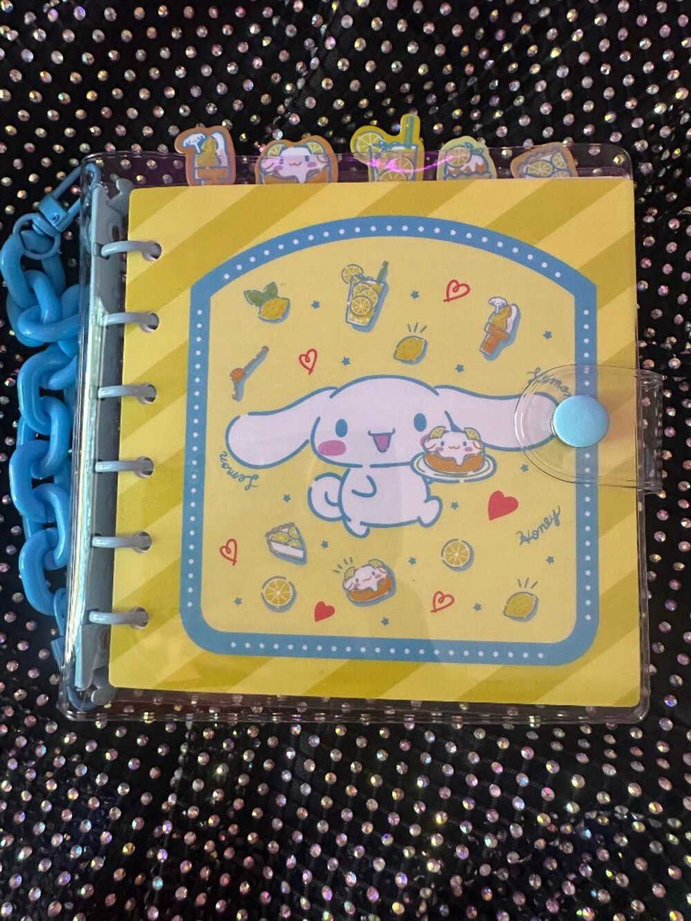 Cinnamoroll Baked Goods Tab Journal - Sanrio - NWT 💙💛✨☁️